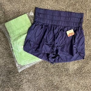 NWT FreePeople Movement shorts